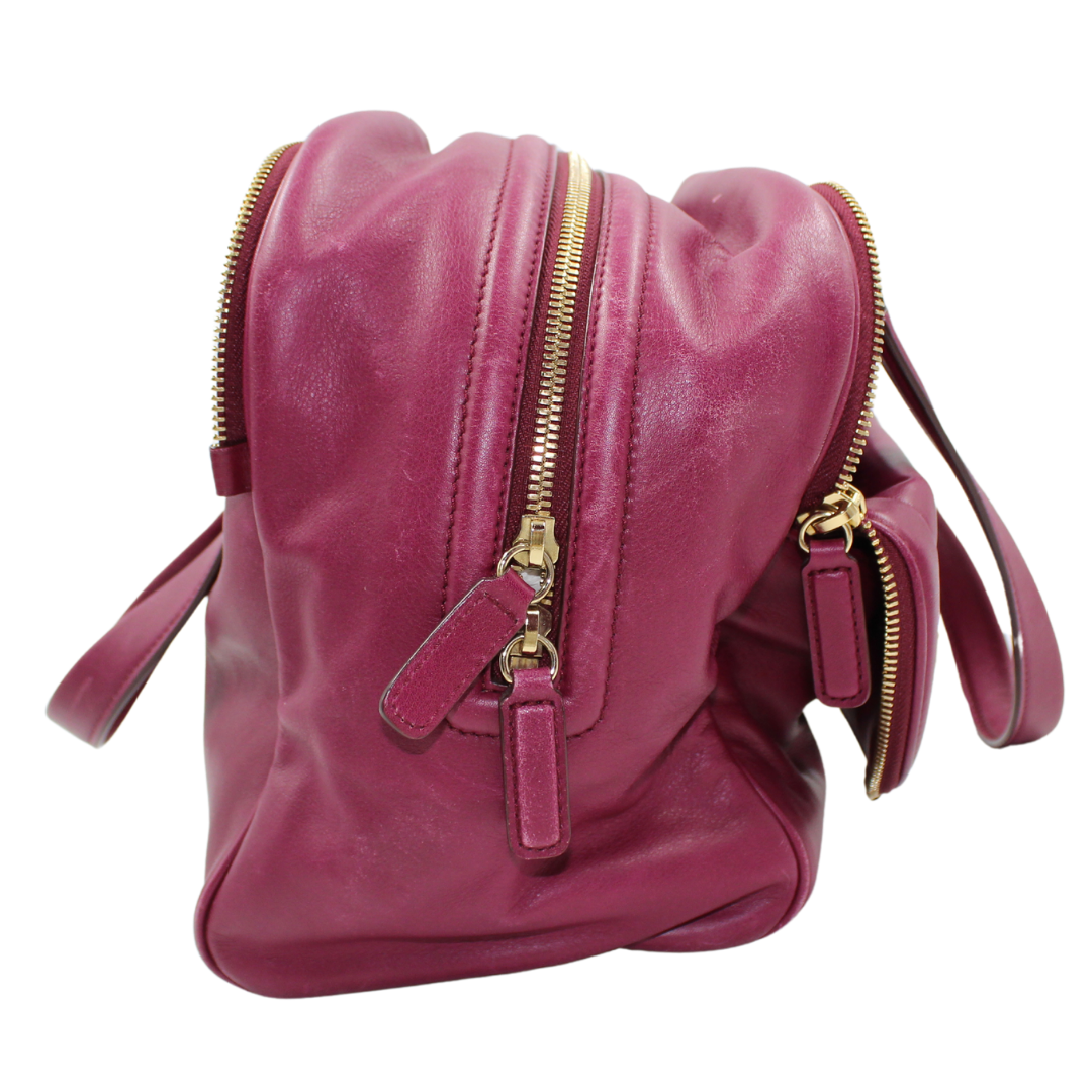 Jimmy Choo Justine Leather Handle Bag
