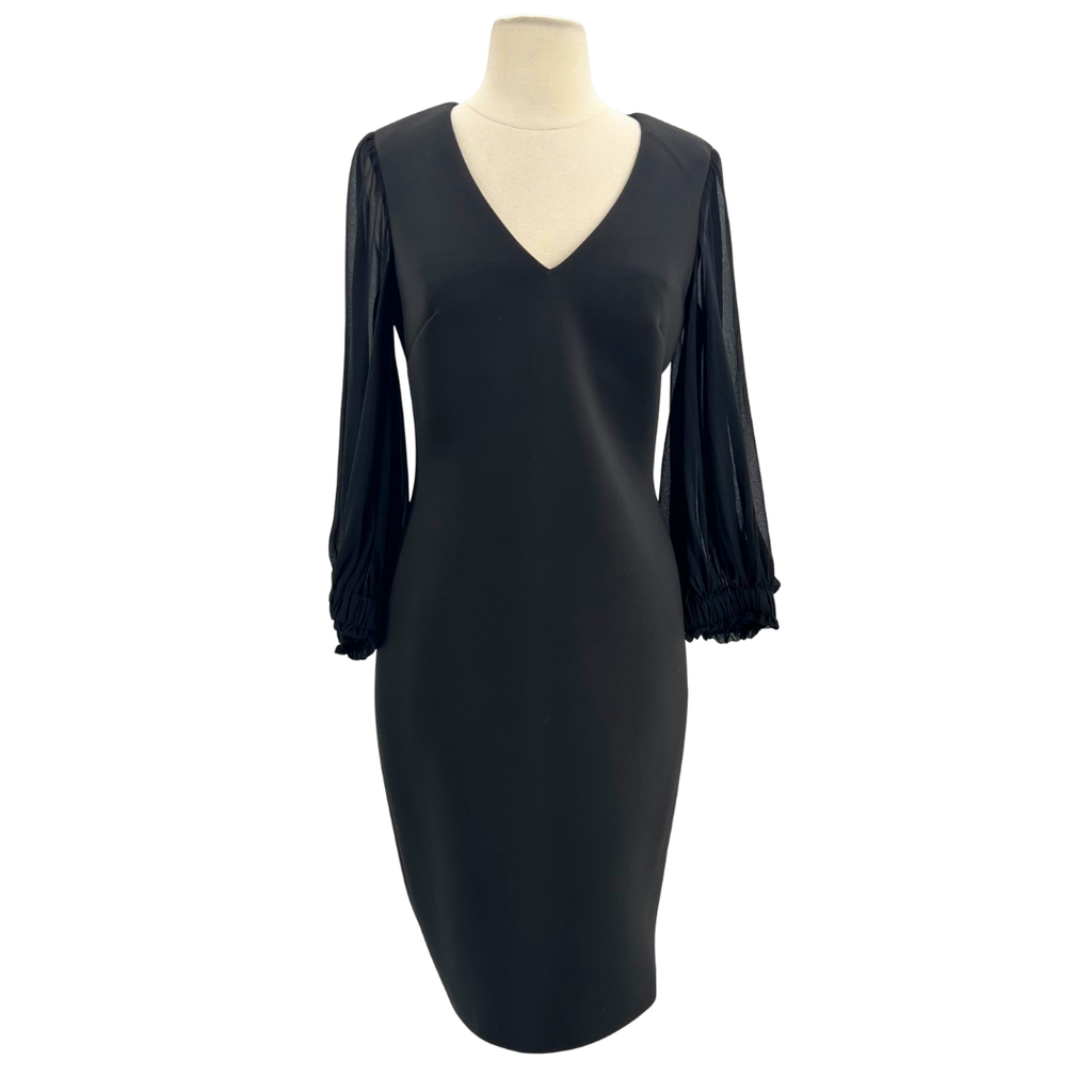 Badgley Mischka Black Evening Dress