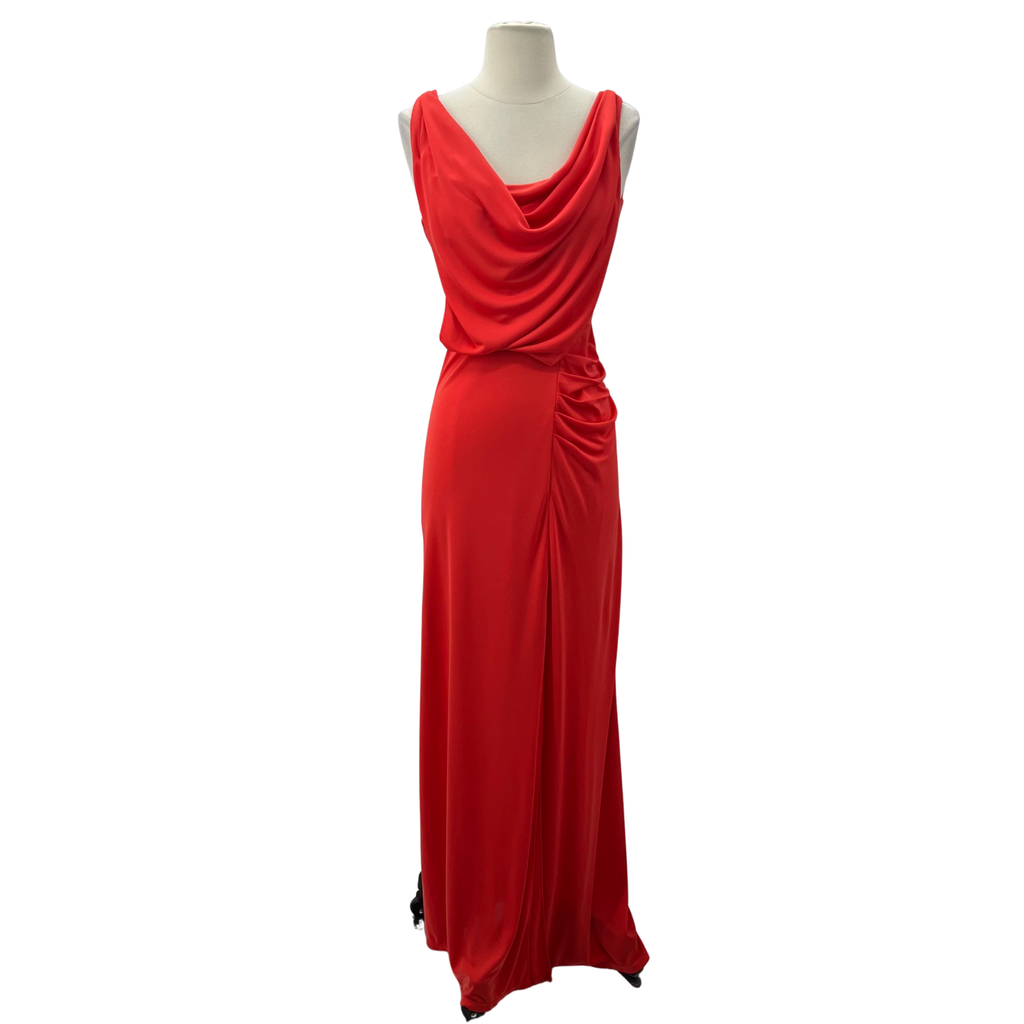 green emerald velvet dress BCBGMaxazria Size XS Red Evening Dress – Chic Consignment LLC