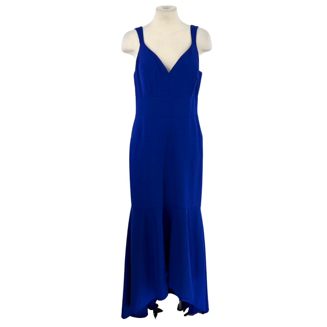 Nicole Miller Cobalt Blue Gown/Evening Wear
