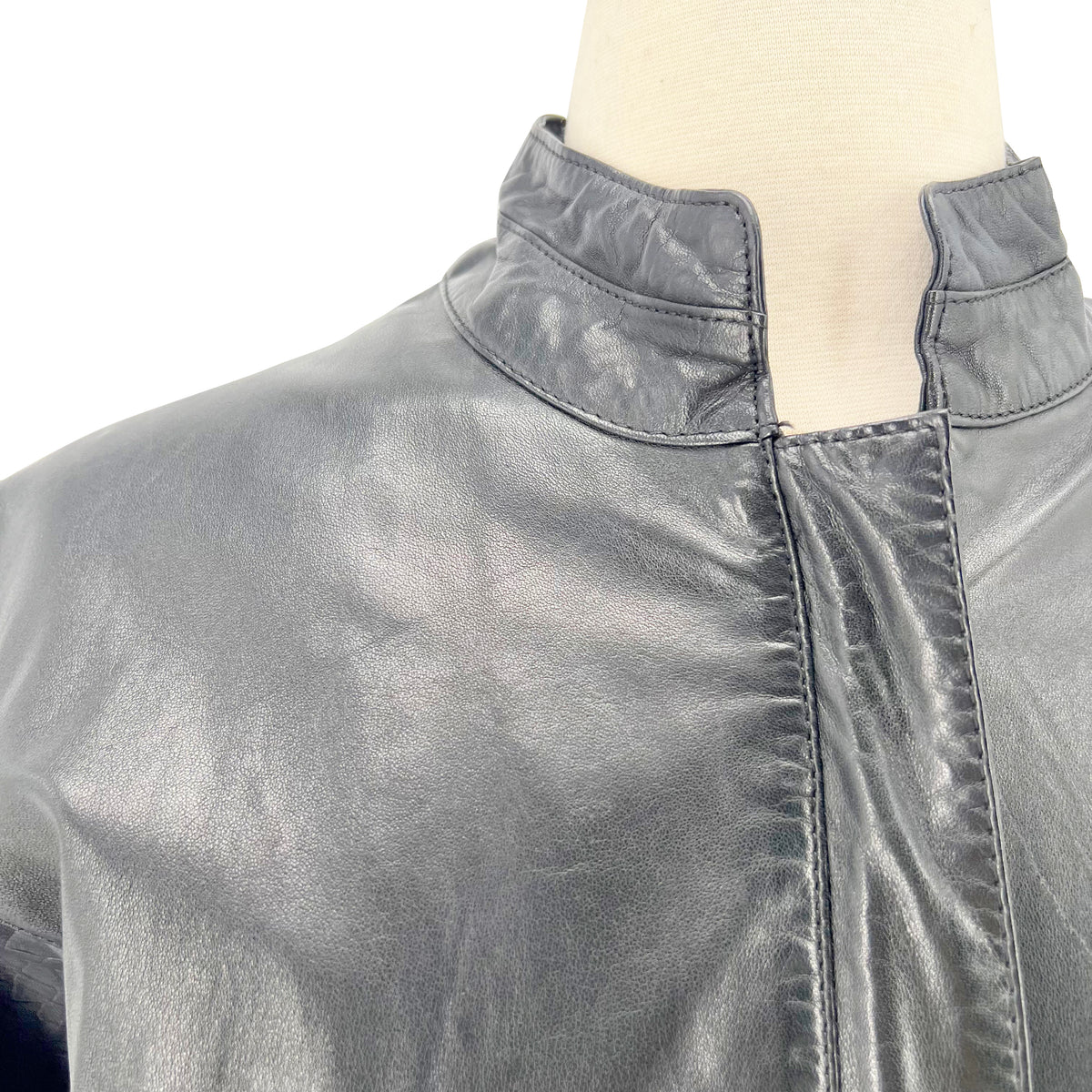 Wilson Leather Size 10 Black Leather Jacket