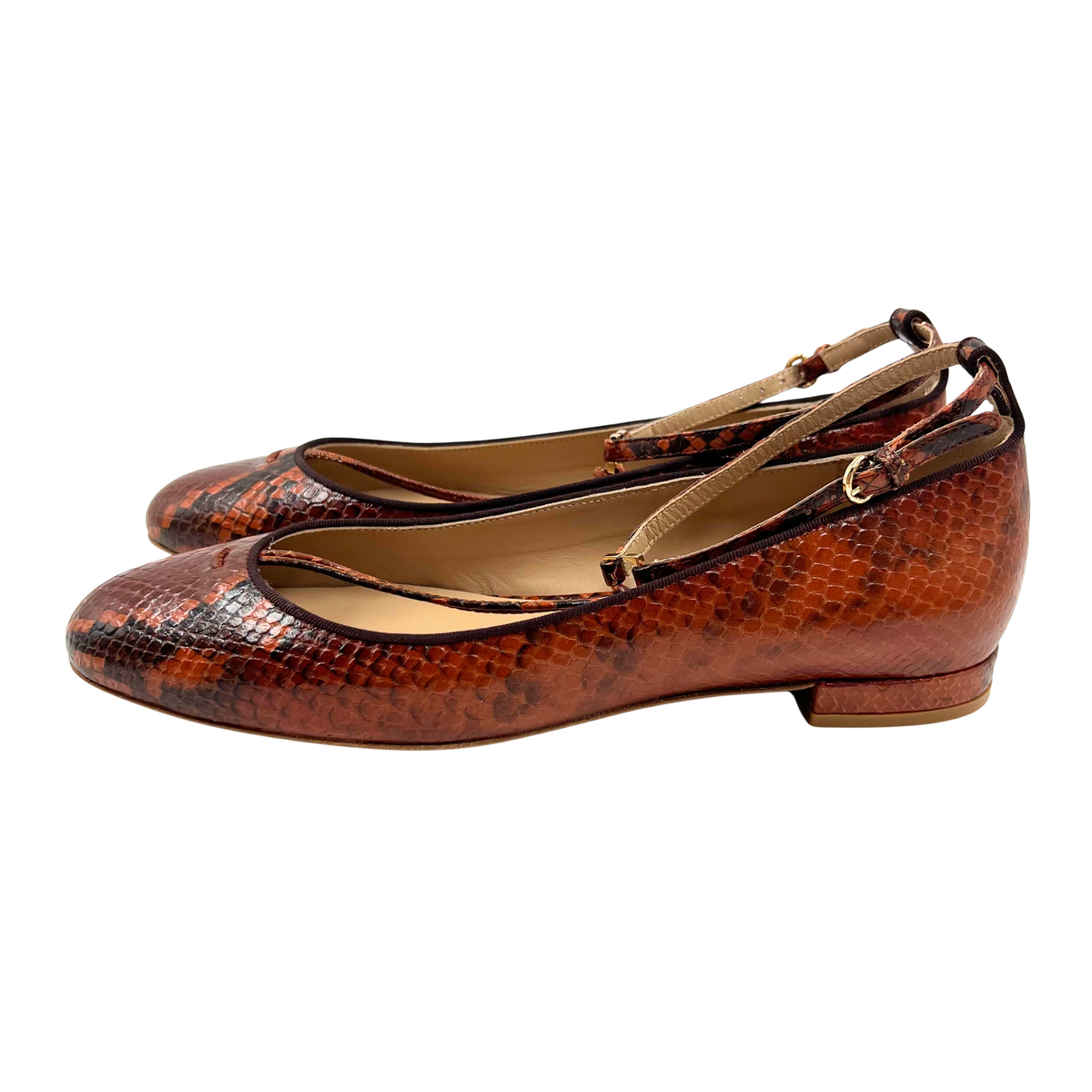 Ulla Johnson 38 Rust/Copper Flats