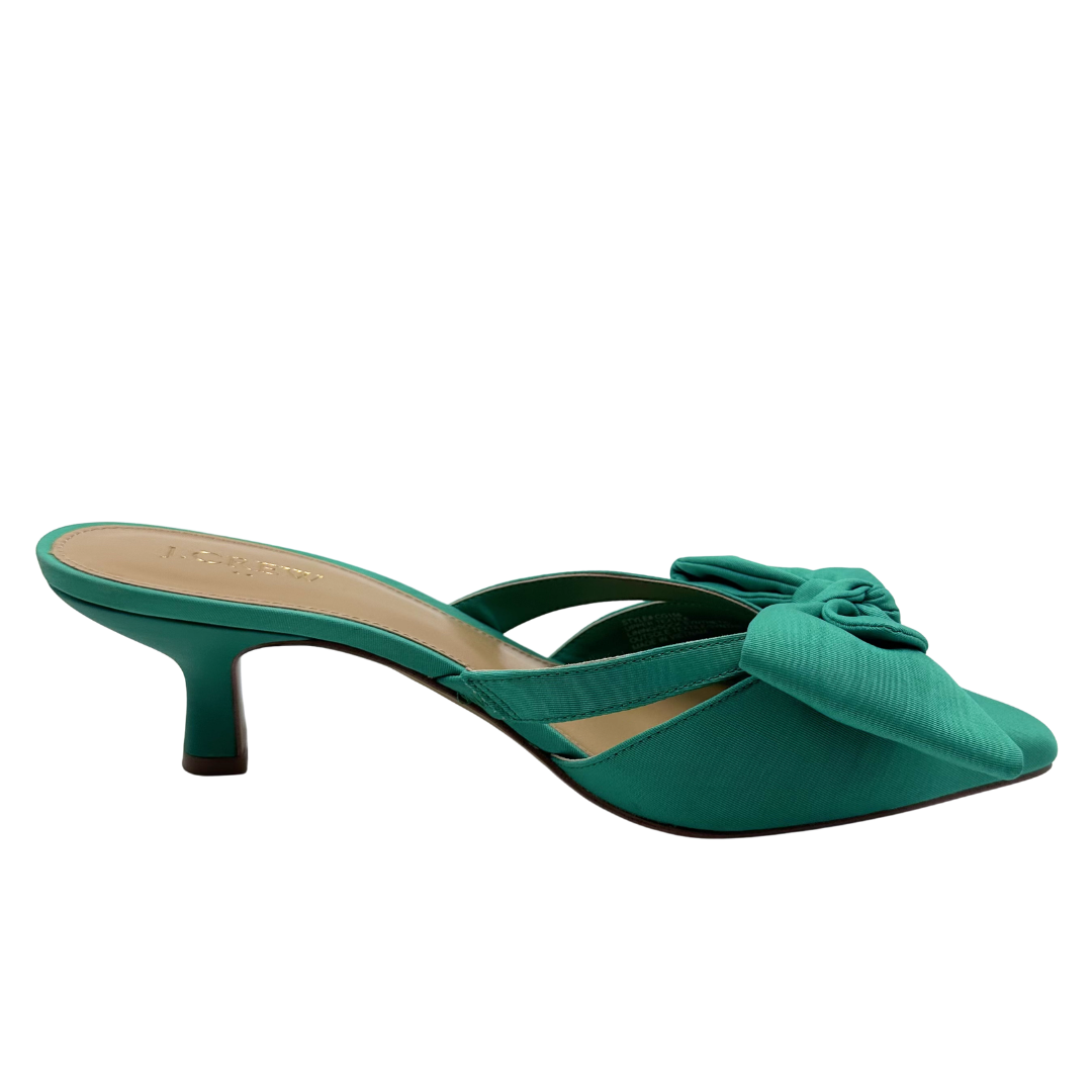 J Crew 9 Green Slides