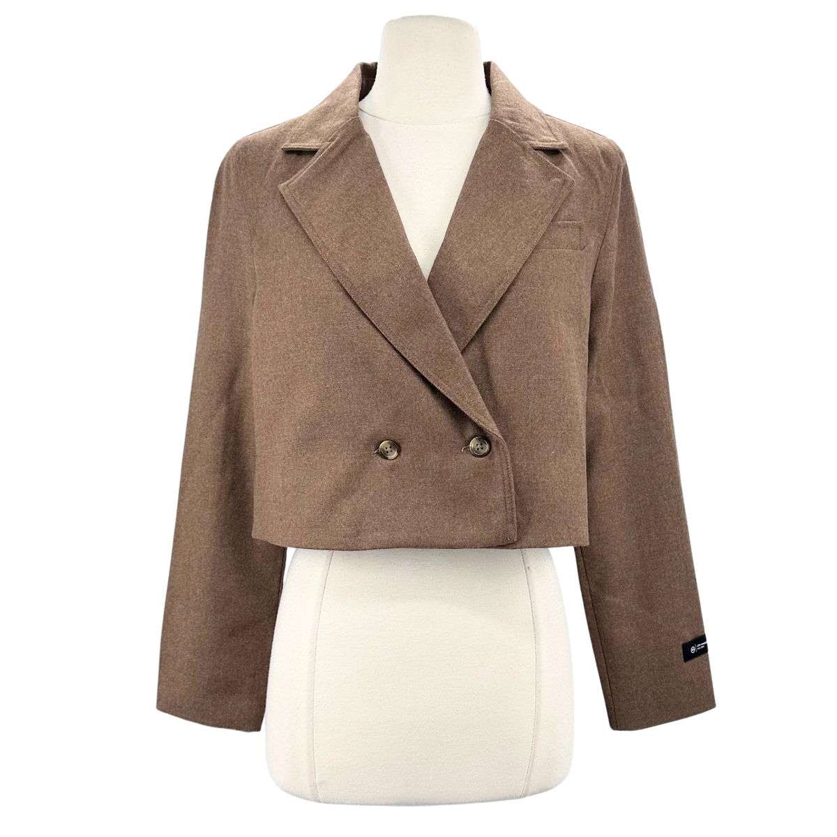 AG EmRata Size M Light Brown Blazer