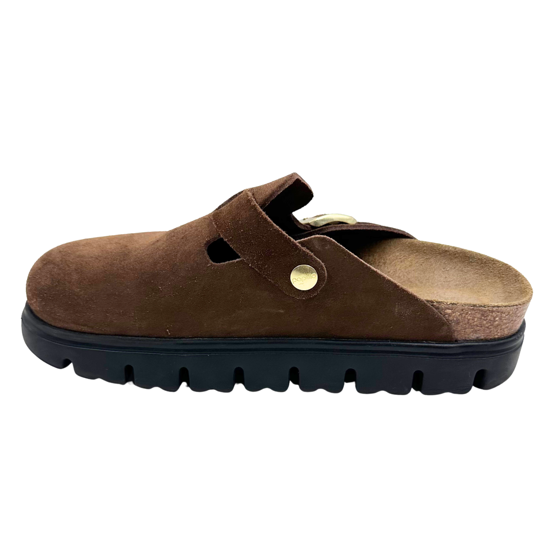 Papillo by Birkenstock 38 Brown Clogs