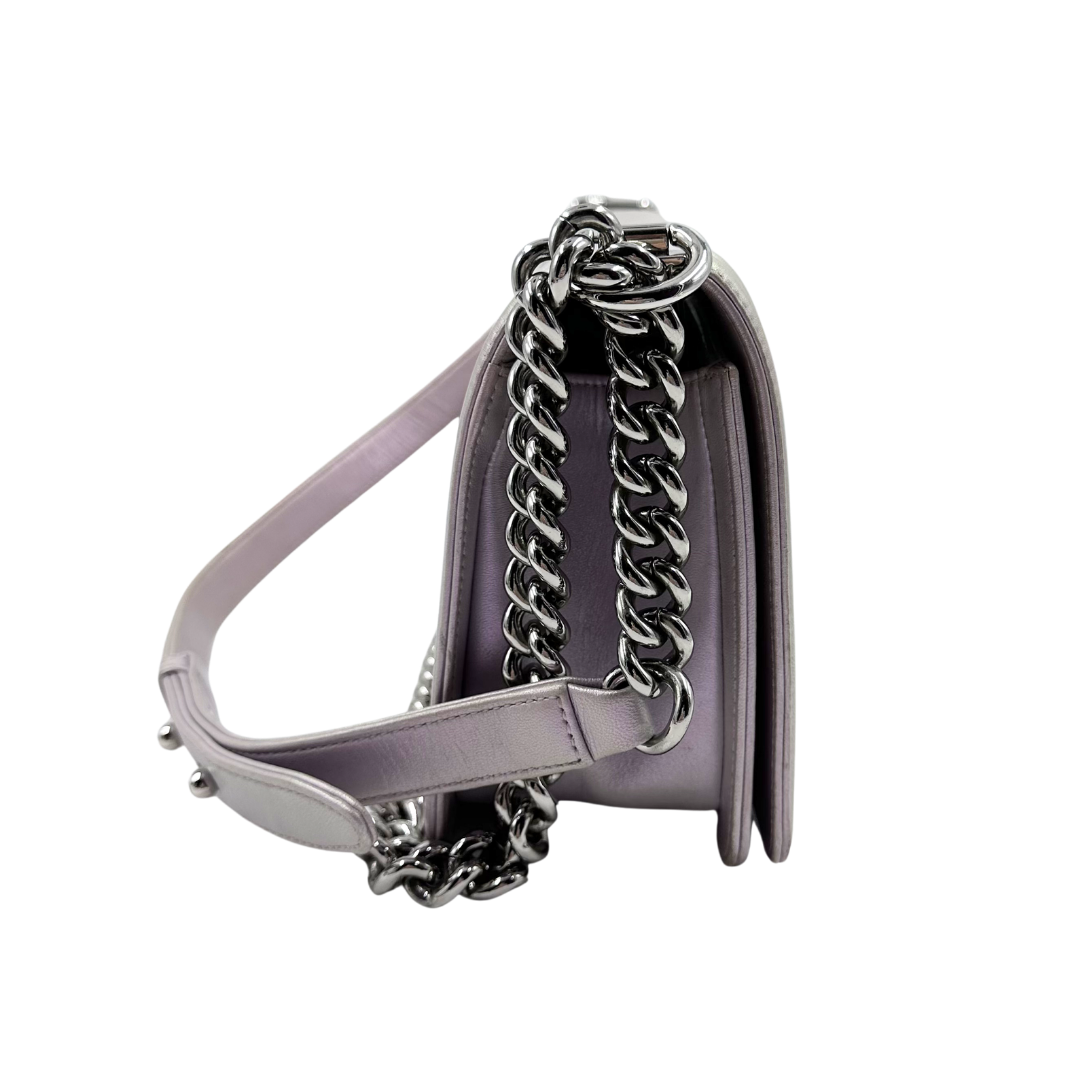 Chanel Chevron Boy Bag