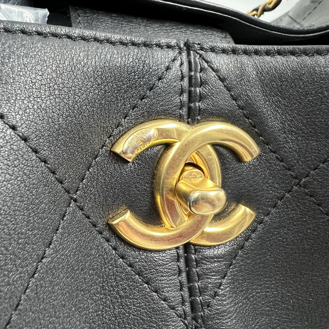 Chanel Small Shopping Hobo Tote