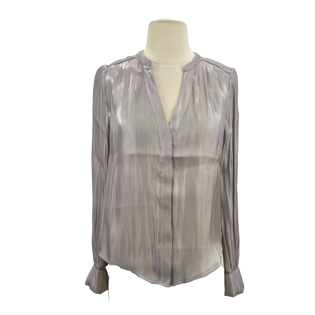 Melloday Grey Blouse