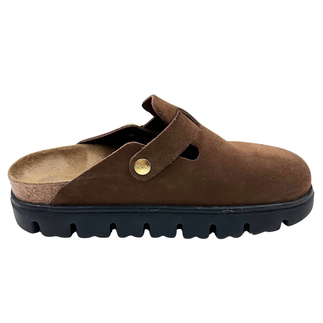 Papillo by Birkenstock 38 Brown Clogs
