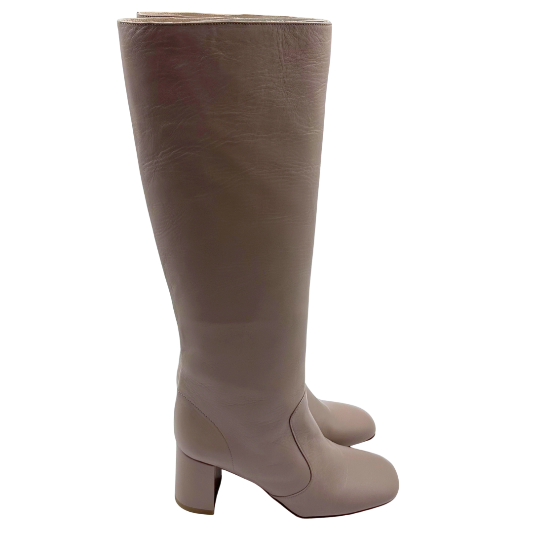 Maryam Nassir Zadeh 7 37 Light Brown Leather Boots