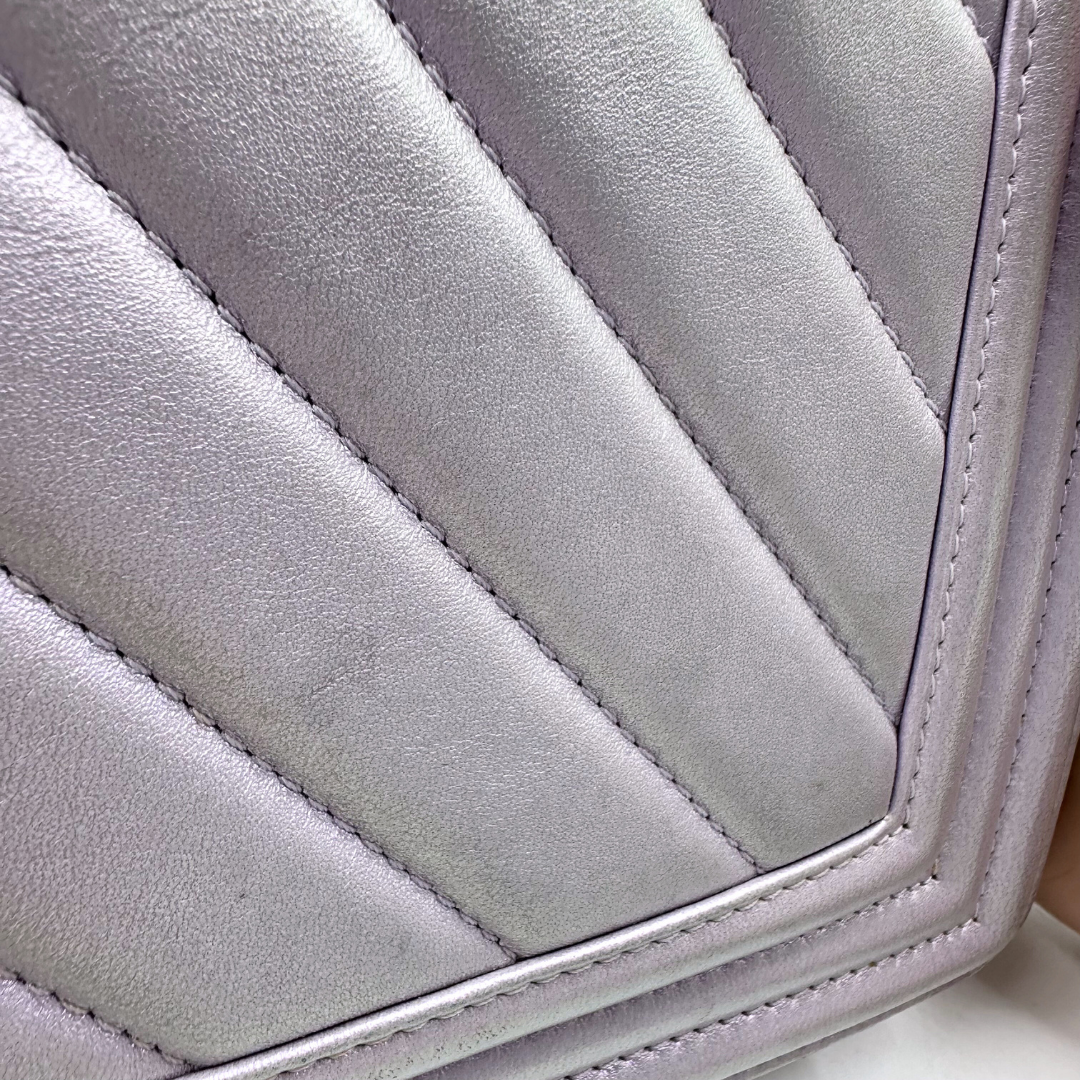 Chanel Chevron Boy Bag