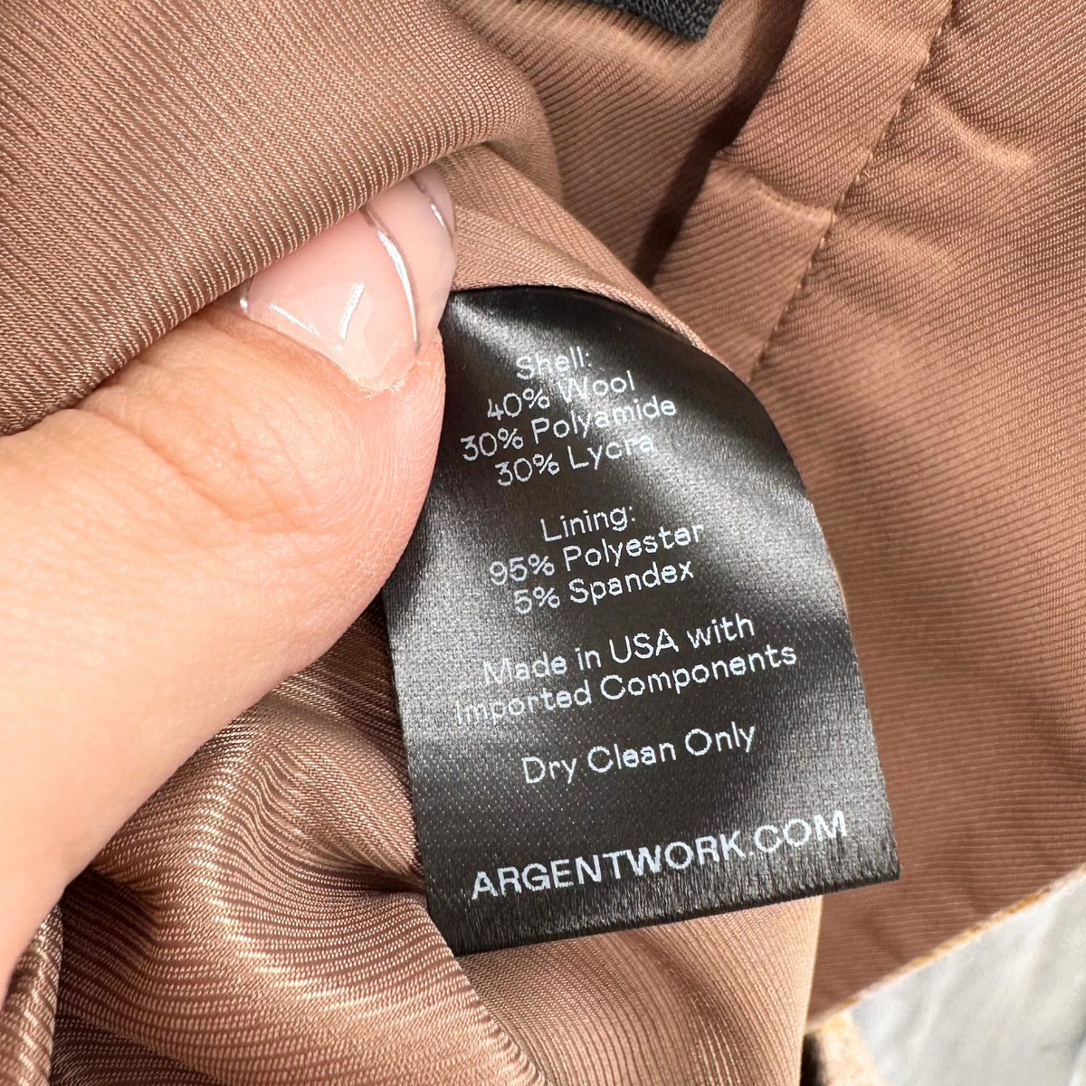 ARGENT Brown Multi Skirt