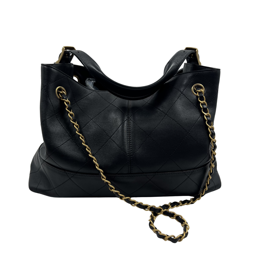 Chanel Small Shopping Hobo Tote