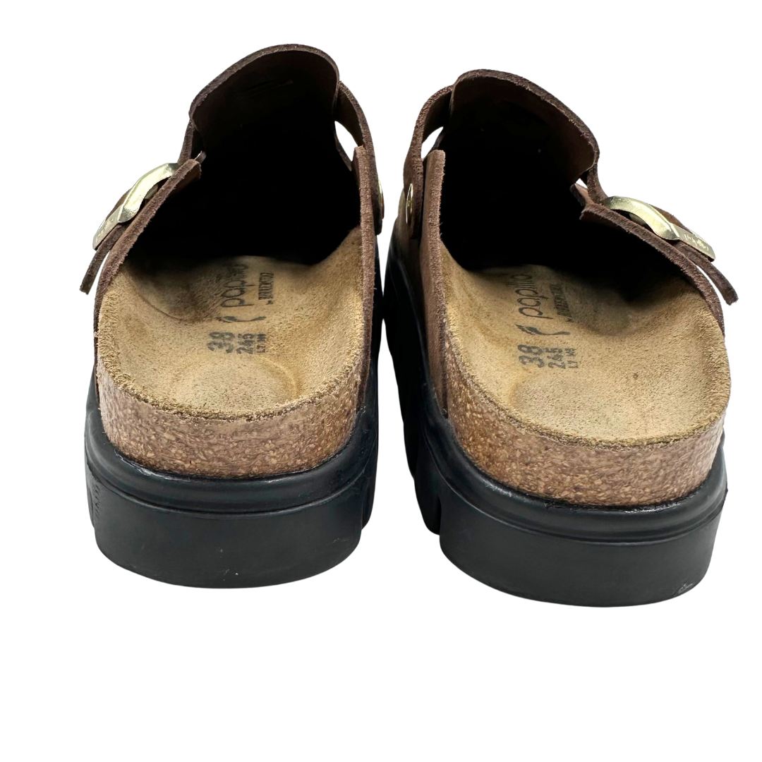 Papillo by Birkenstock 38 Brown Clogs