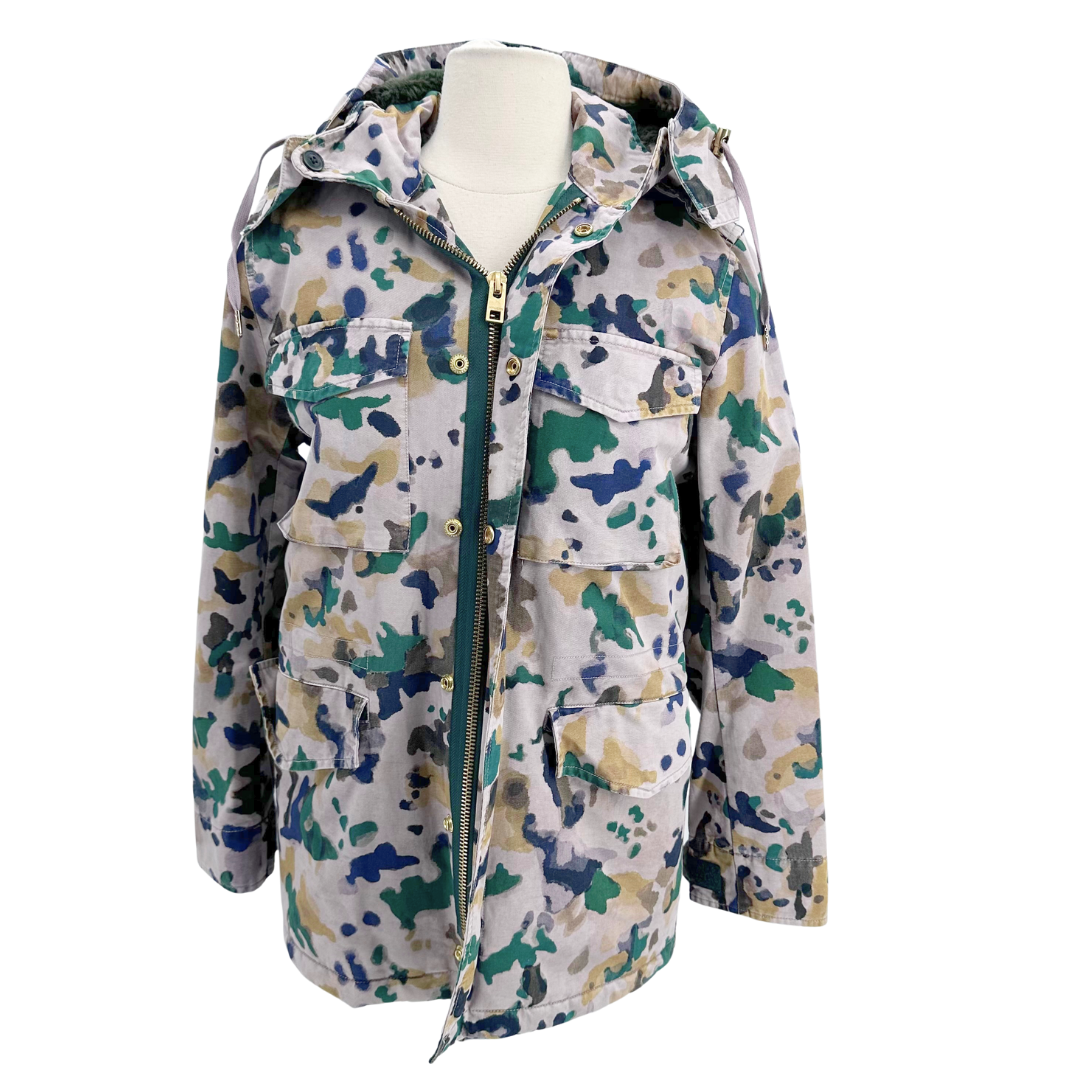 Zadig & Voltaire Size XS Camoflauge Coat