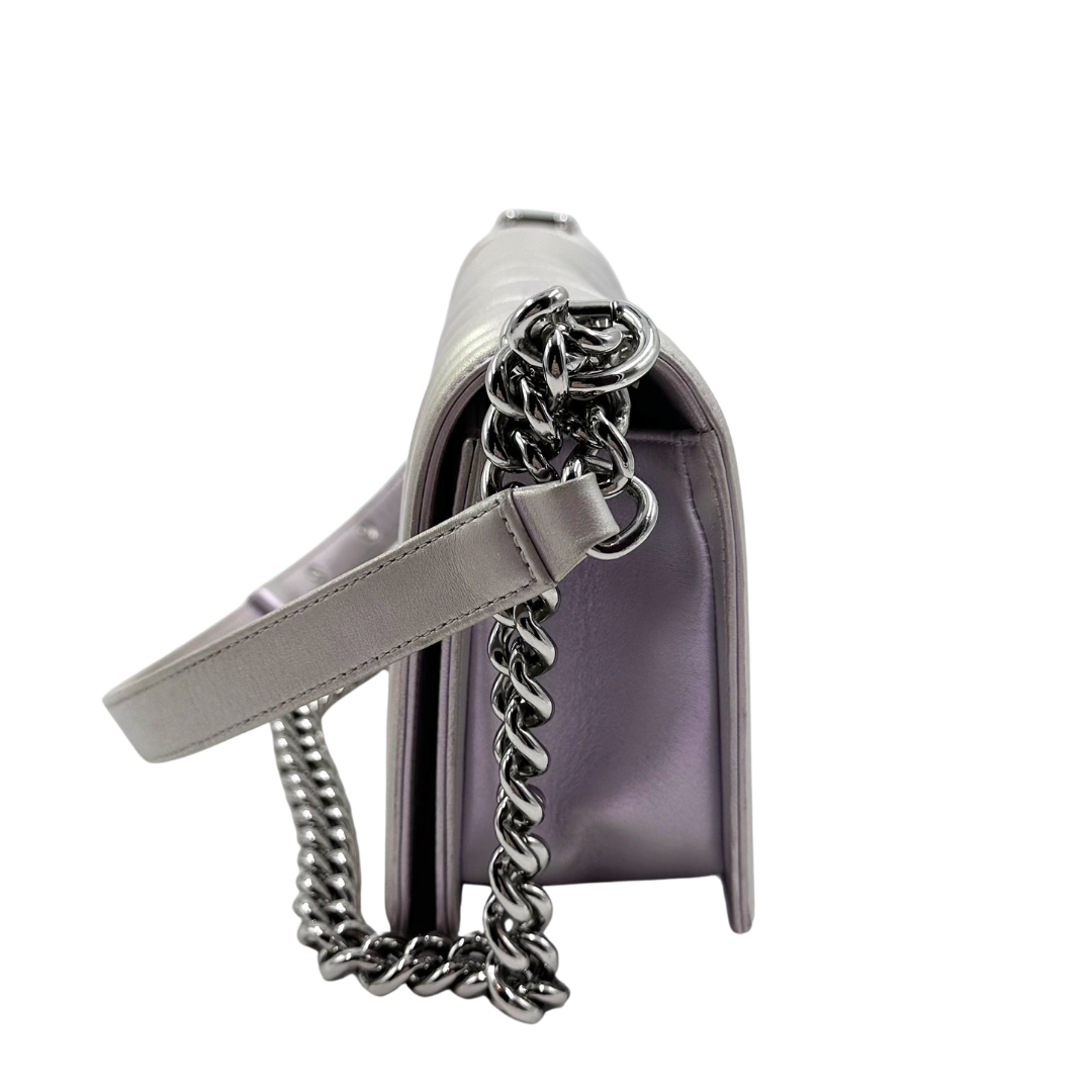 Chanel Chevron Boy Bag