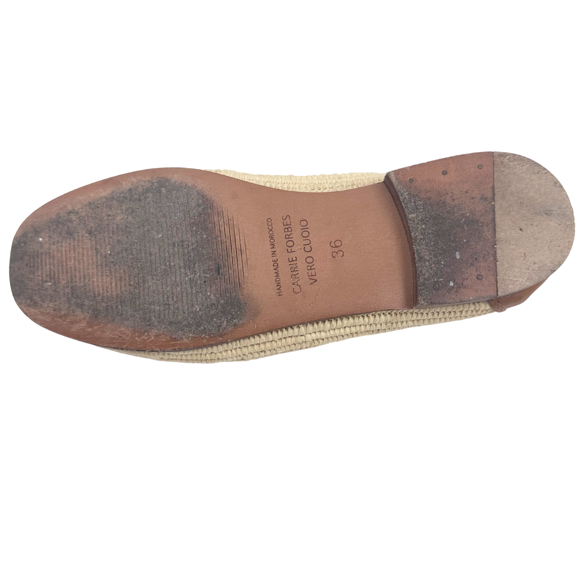 Carrie Forbes 36 Tan Loafers