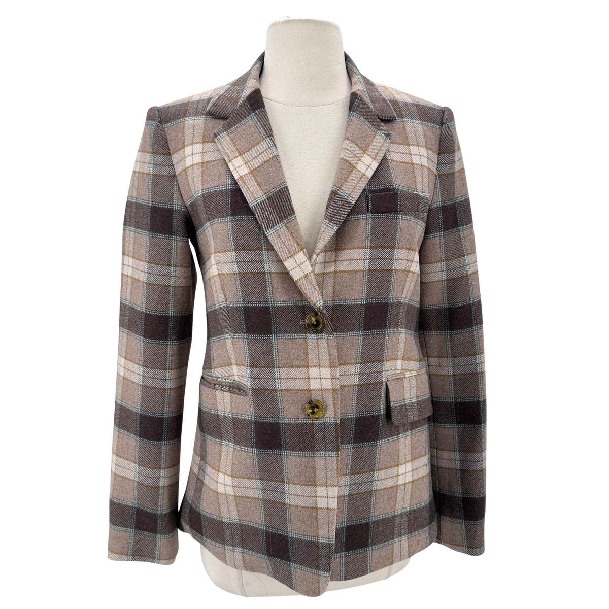 ARGENT Brown Multi Blazer