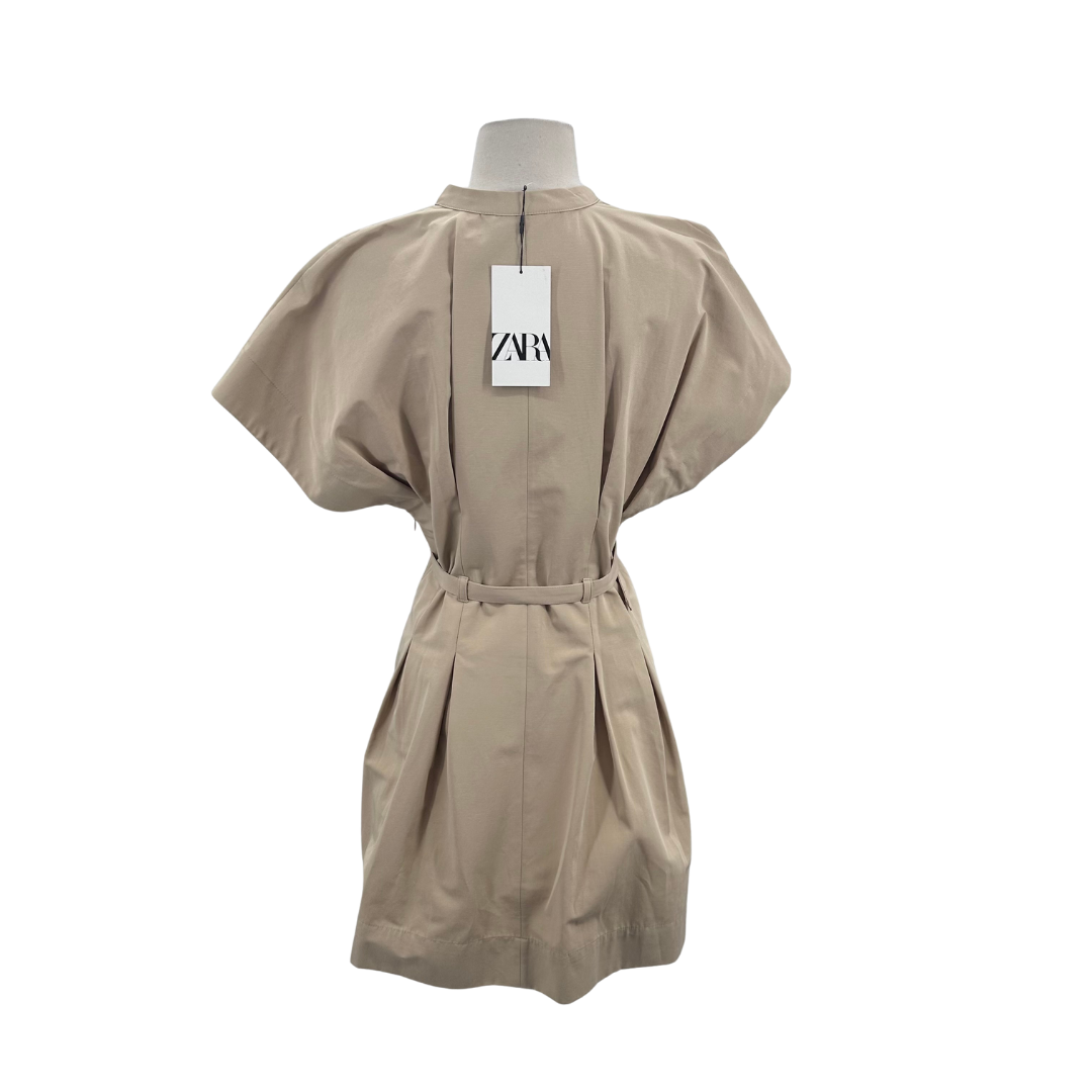 Zara Khaki Mini Dress