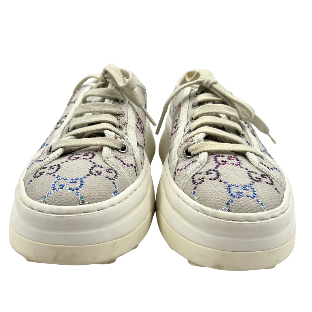 Gucci Sparkle "GG" "Tennis 1977 Sneakers