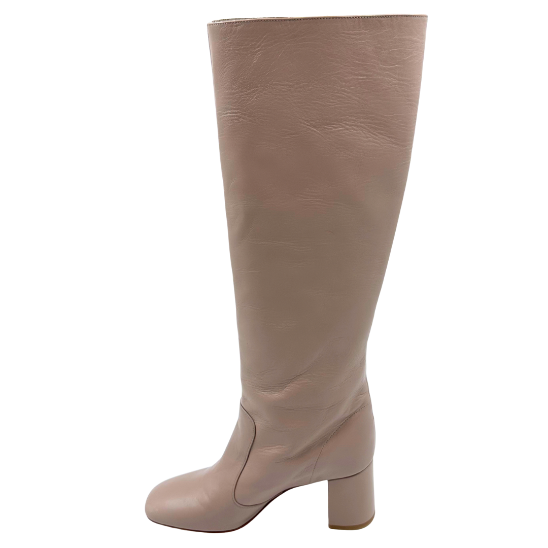 Maryam Nassir Zadeh 7 37 Light Brown Leather Boots