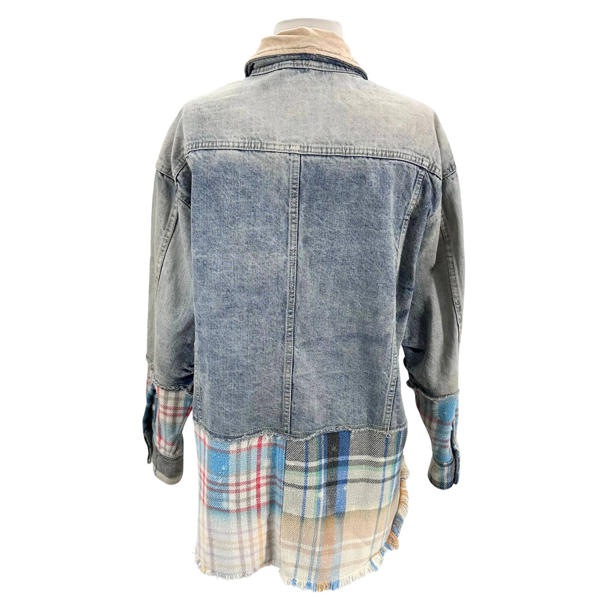 Free People Size M/L Denim Coat
