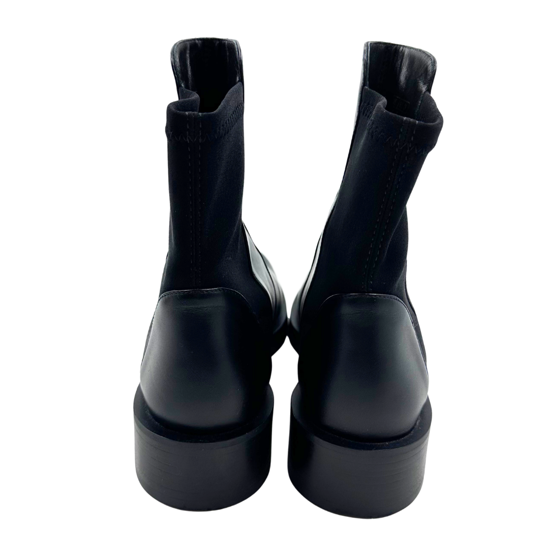 Stuart Weitzman 6.5 Black Leather Booties
