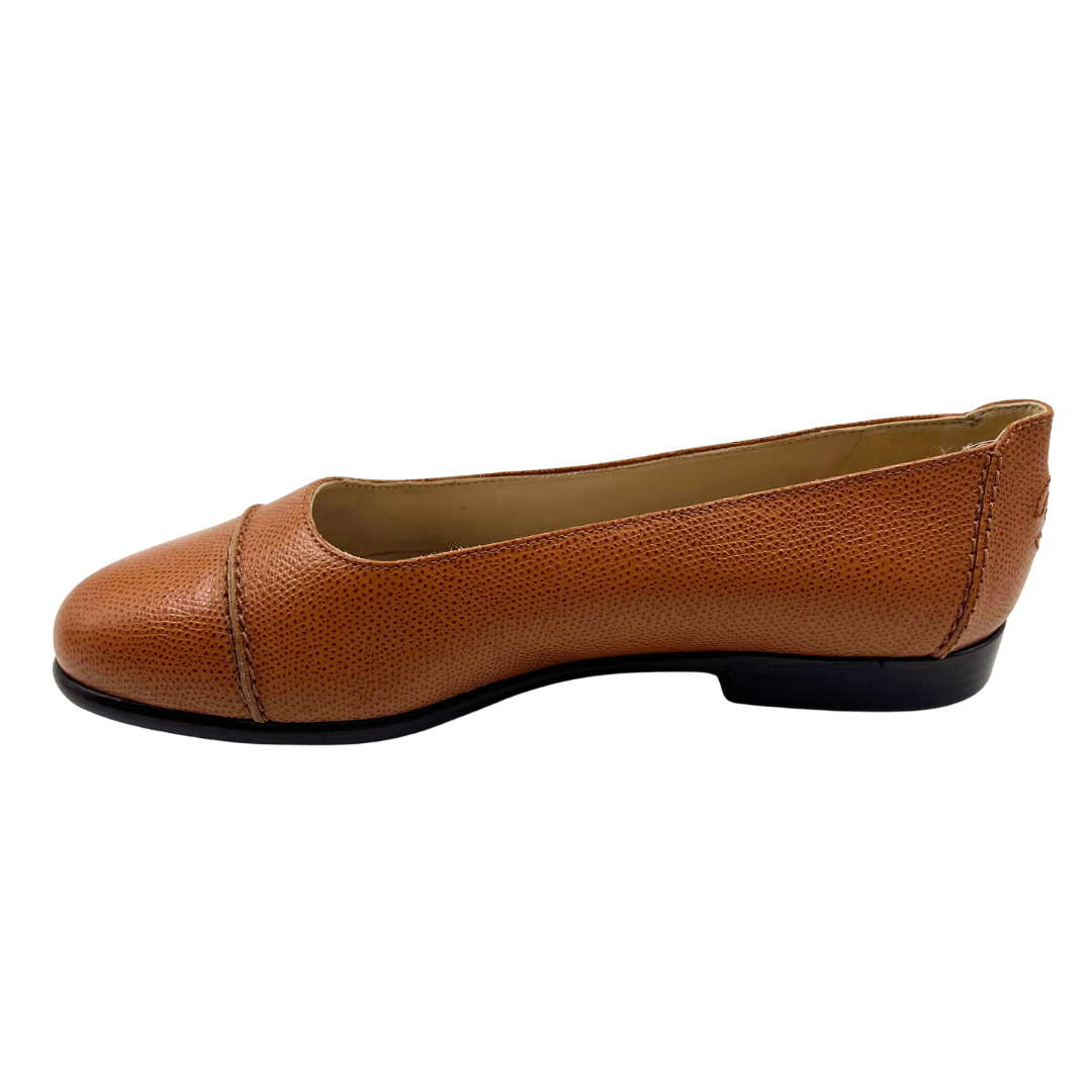 Chanel 8 38 Brown multi Leather Flats