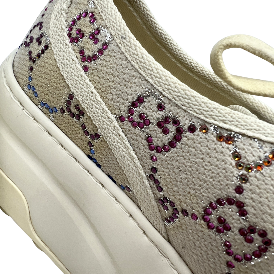Gucci Sparkle "GG" "Tennis 1977 Sneakers