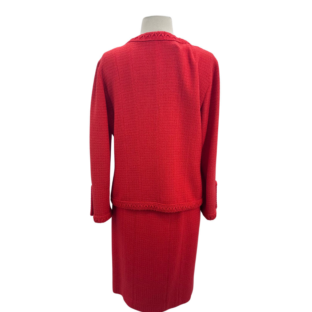 Chanel Red Suits
