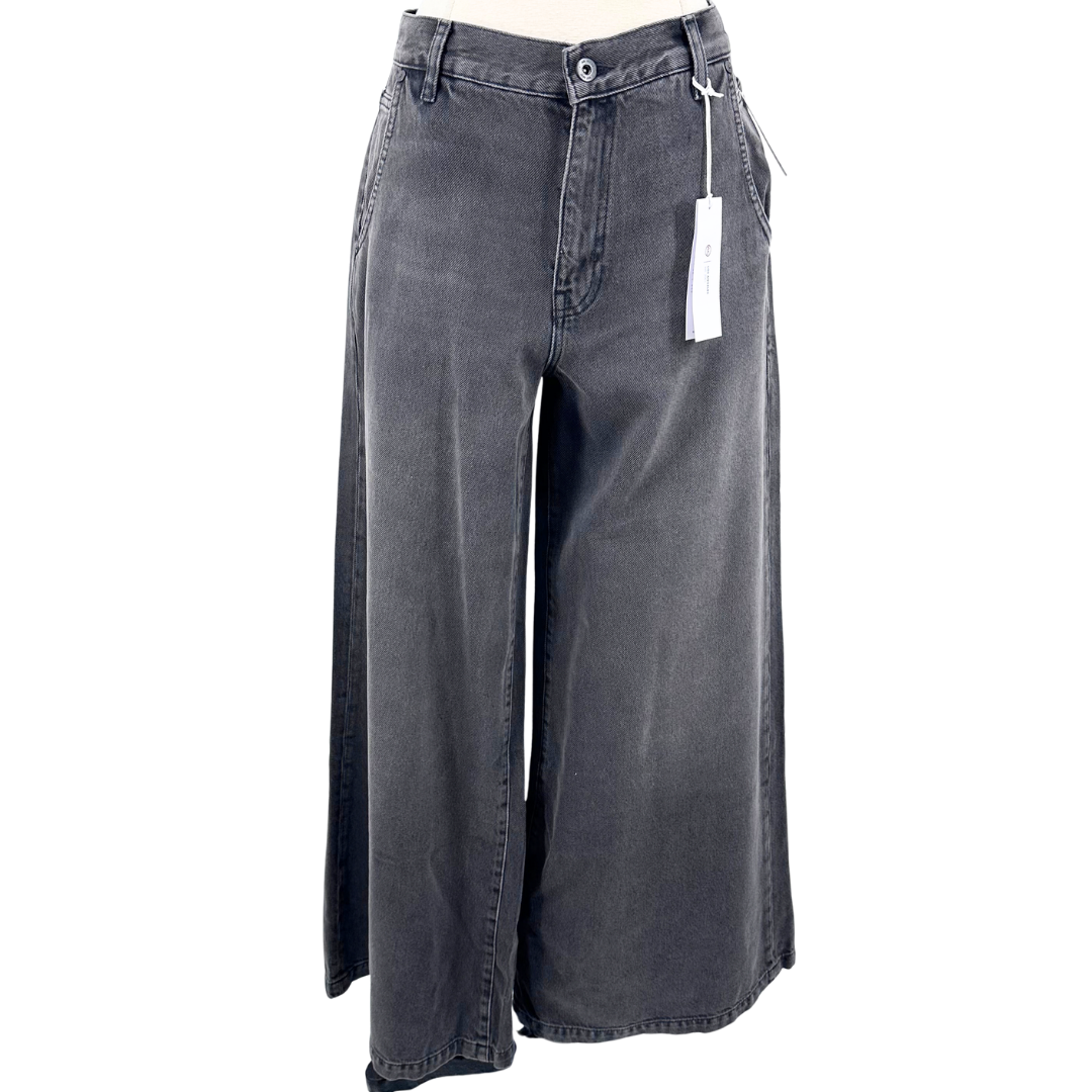 AG Denim Washed Black Jeans