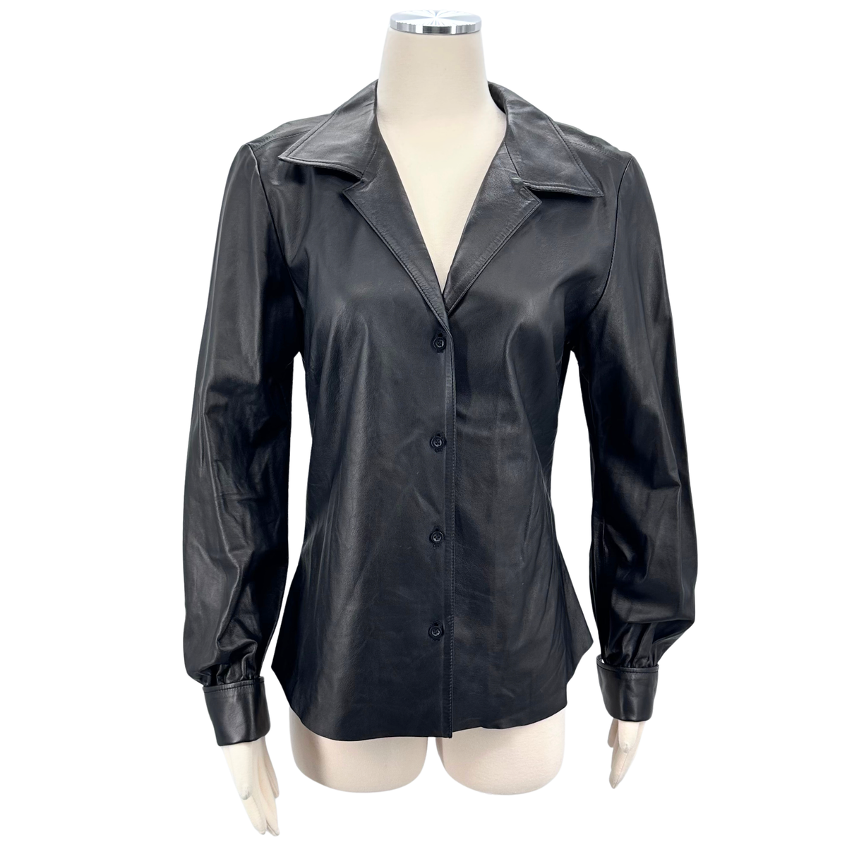 Chic Black Button Down