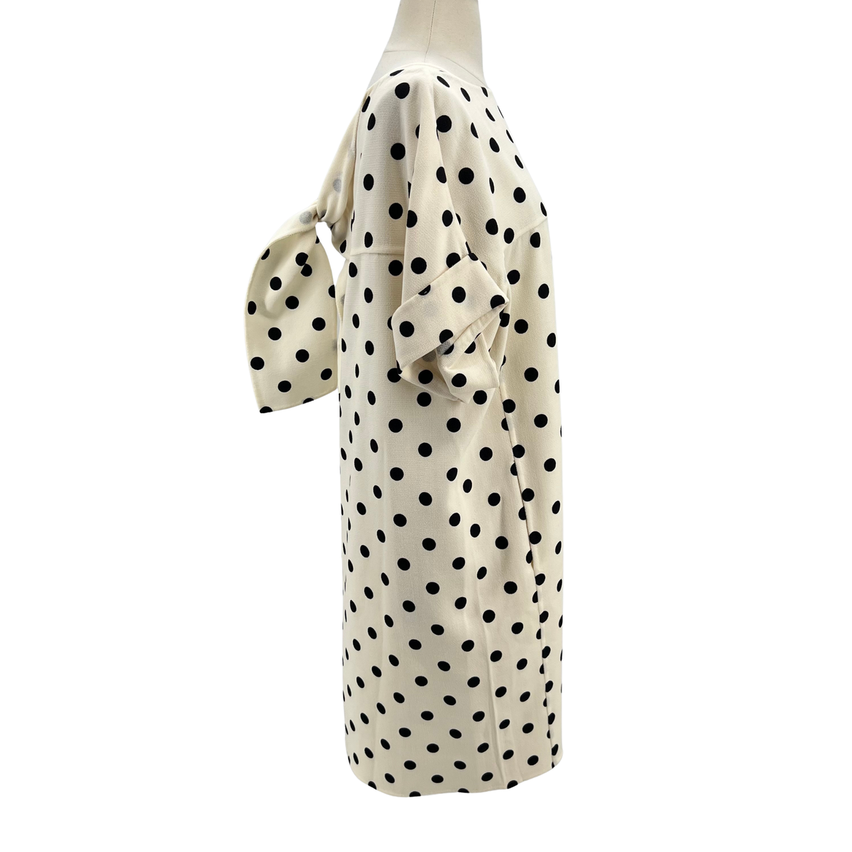Oscar De La Renta Cream/Black Dress