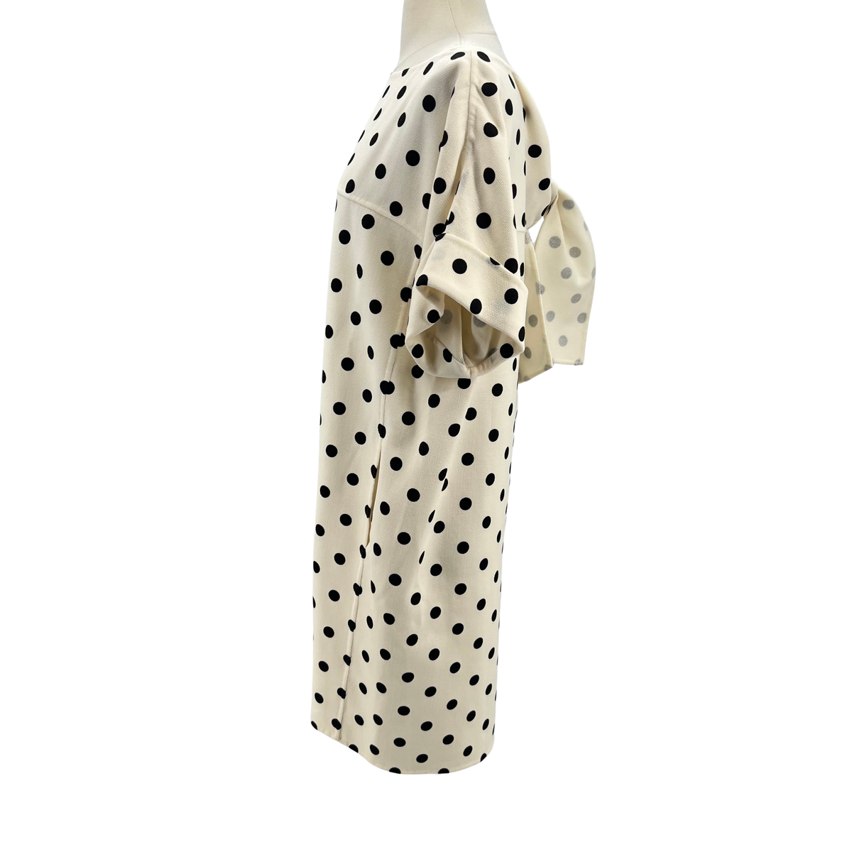 Oscar De La Renta Cream/Black Dress