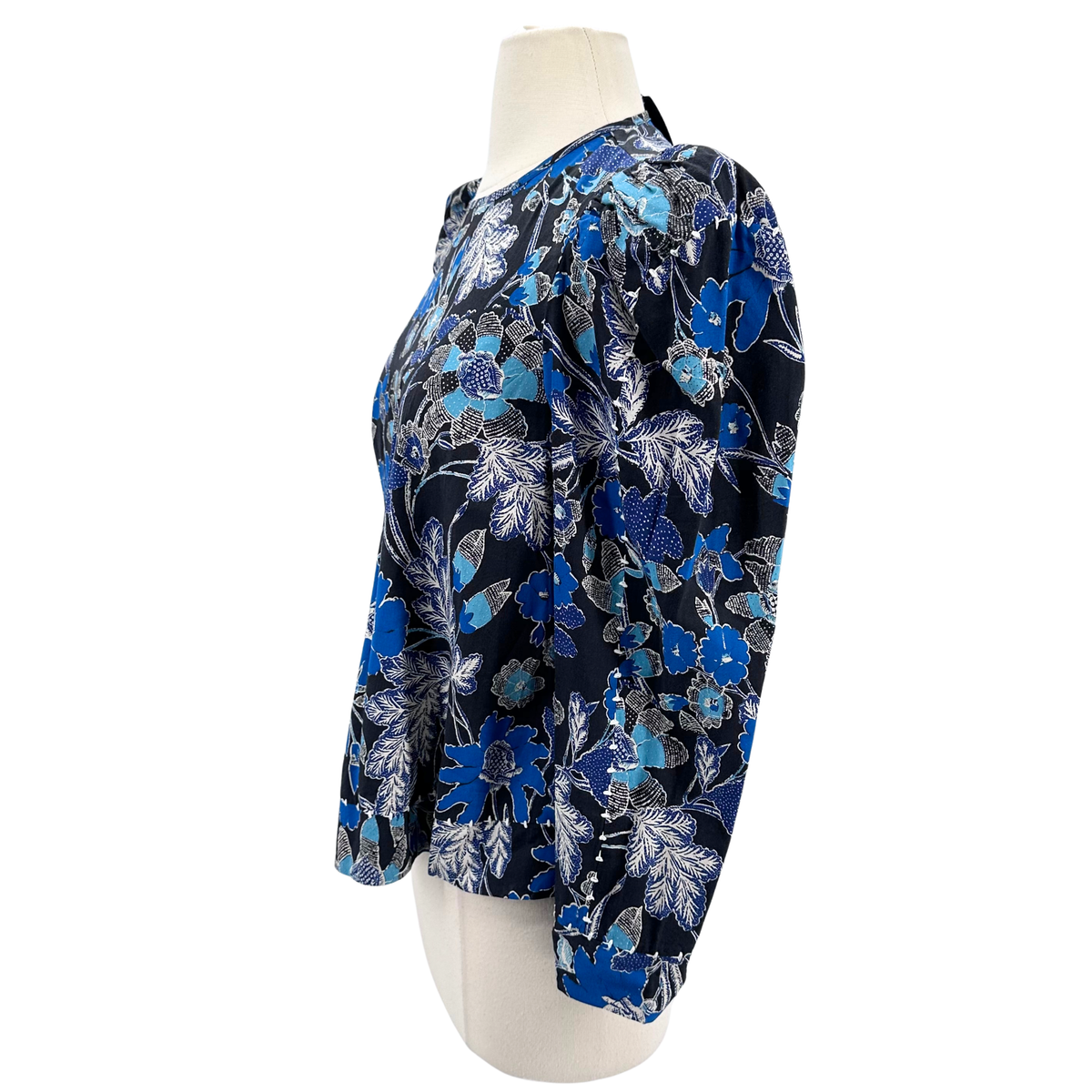 Ulla Johnson Size 0 Black/Blue Top