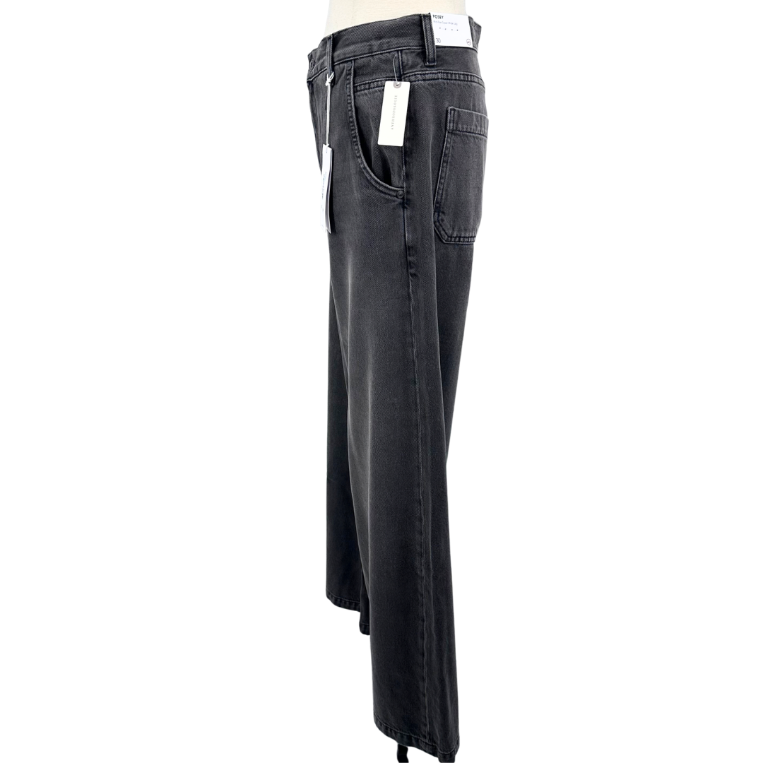 AG Denim Washed Black Jeans