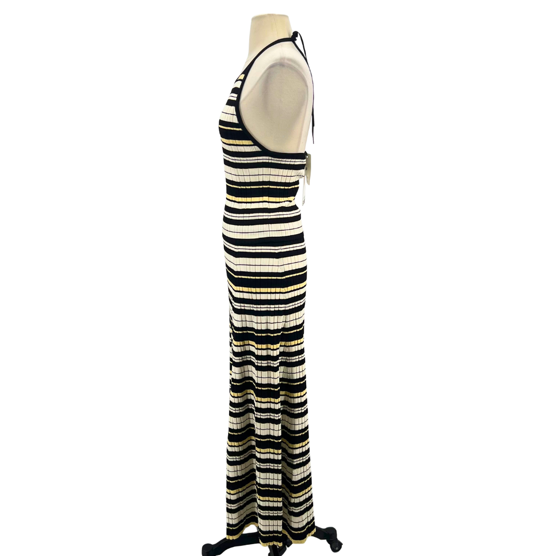 Ganni Size M Black/white 2 PC Dress