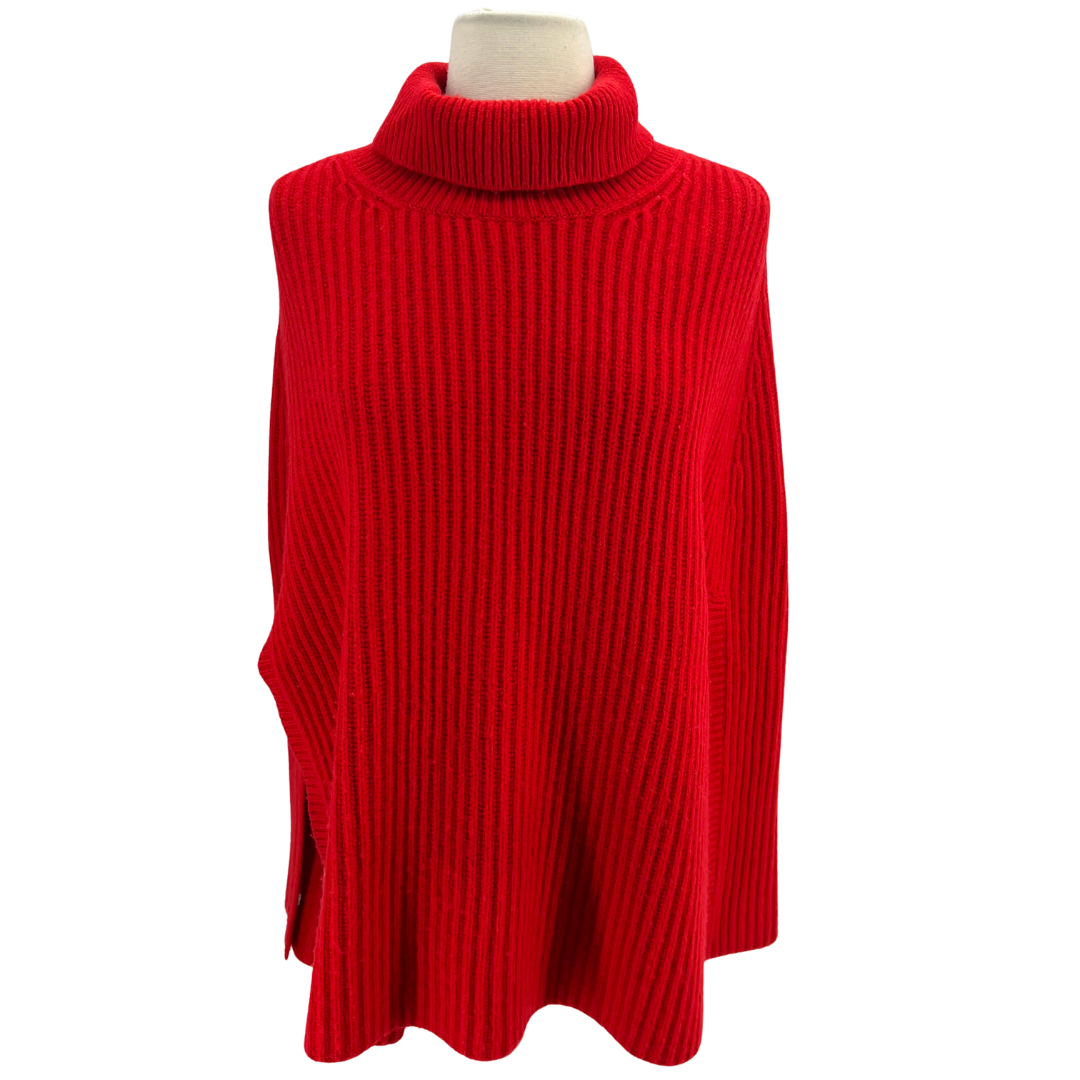 Winser London Size S/M Red Poncho