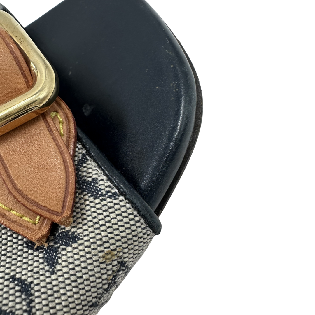 Louis Vuitton 35.5 Gold Heels