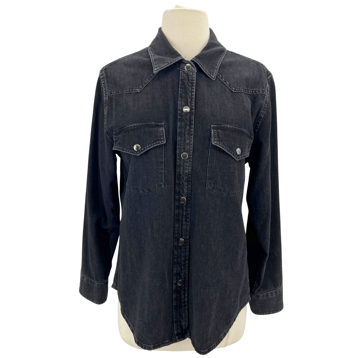 AGOLDE Black Button up