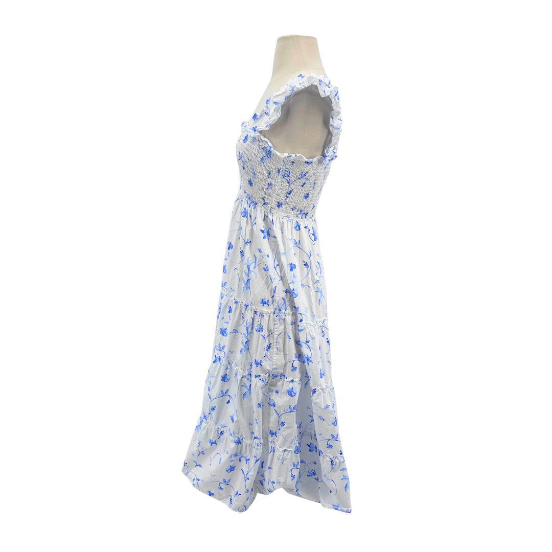 Hill House Blue/White Dress