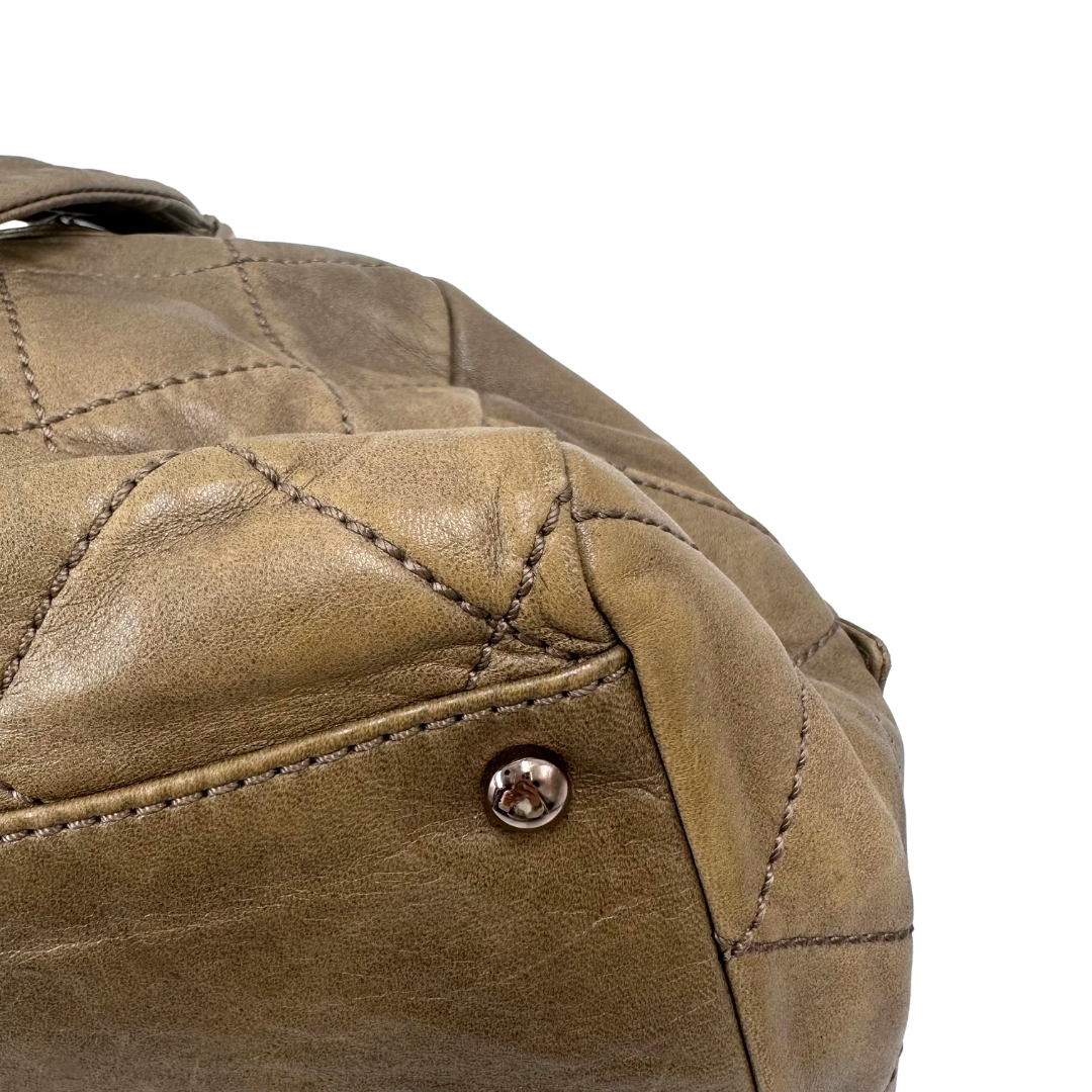 Chanel Cloudy Bundle Bowler Top Handle Bag