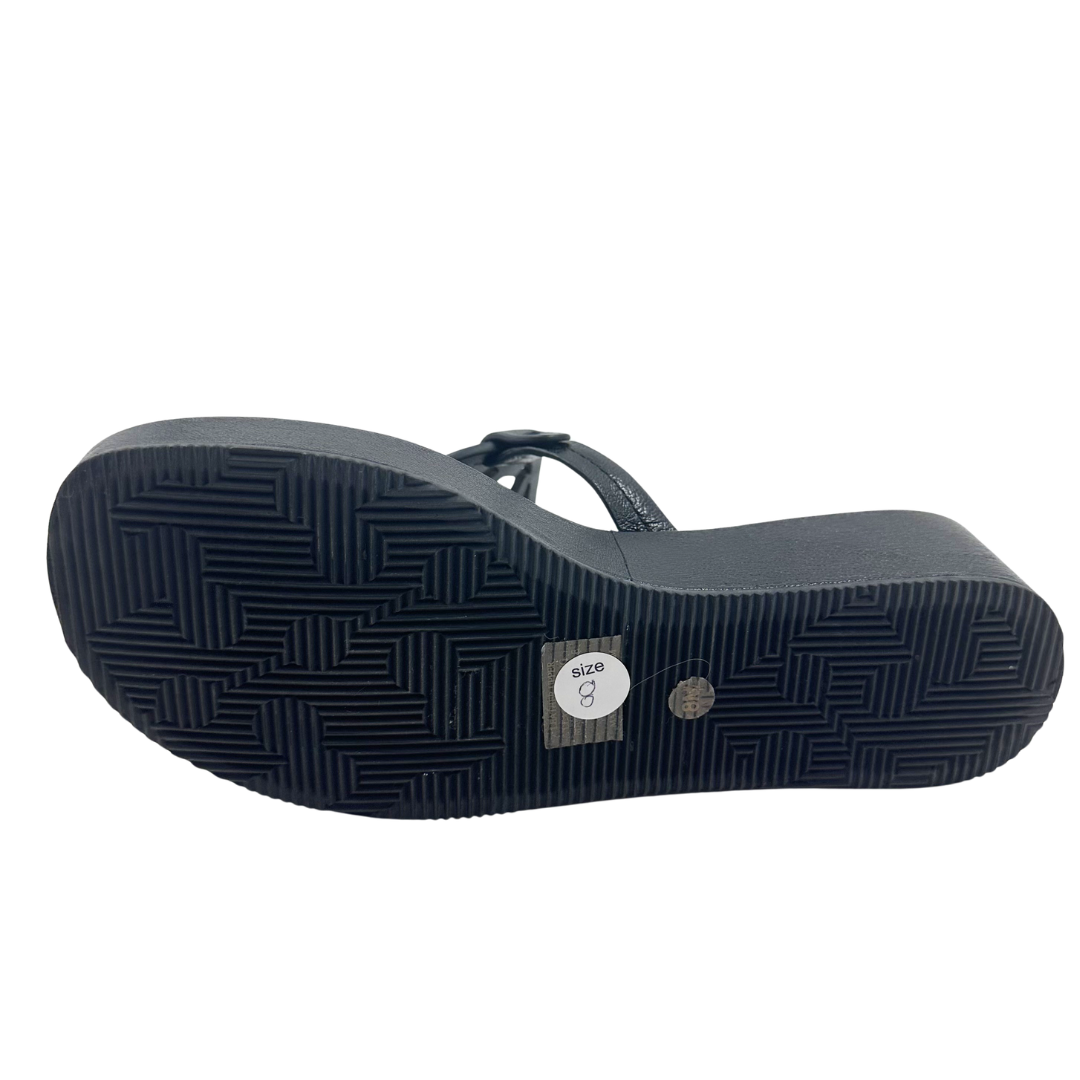 Tory Burch 8 Black Sandals