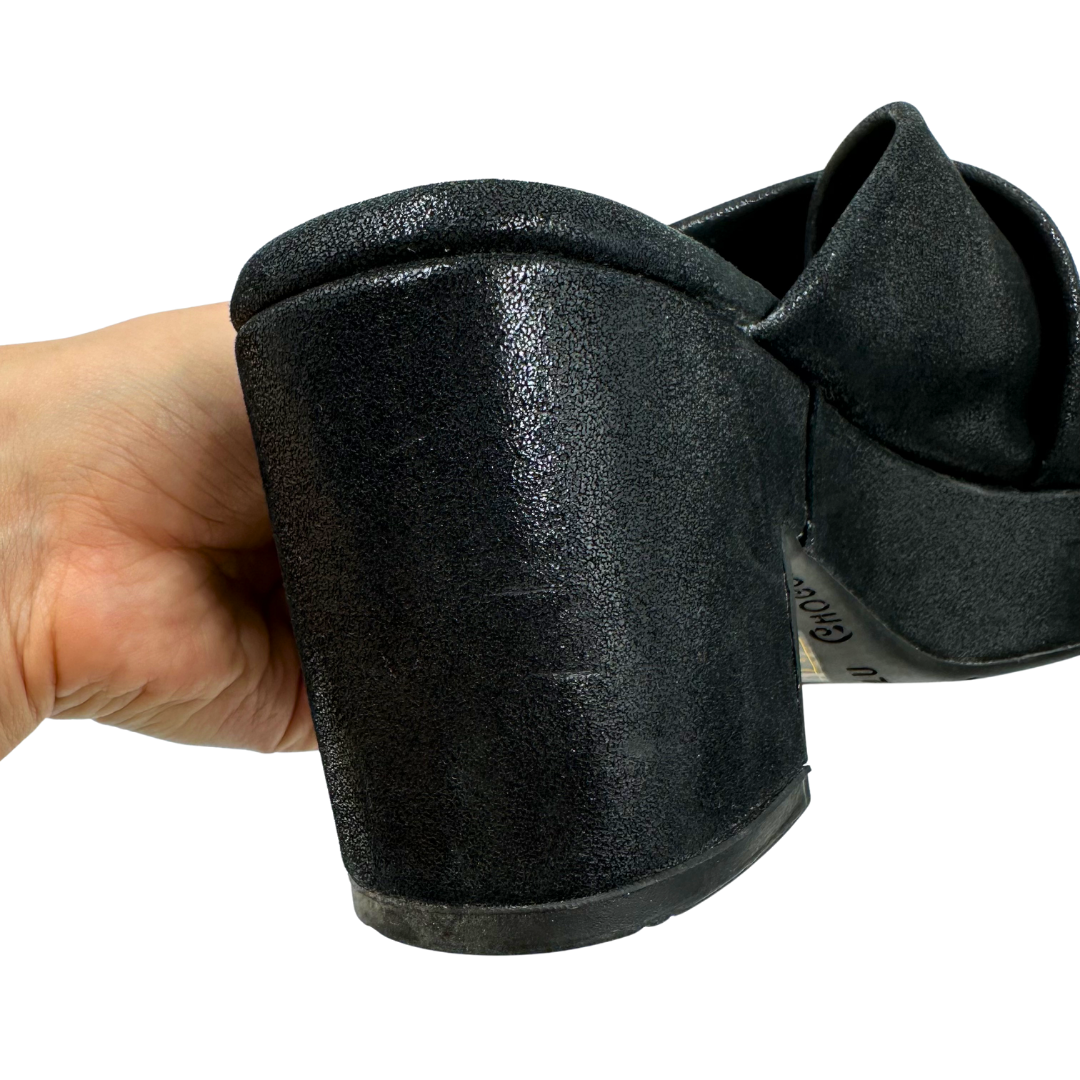 Chocolat Blu 8 Black Heels