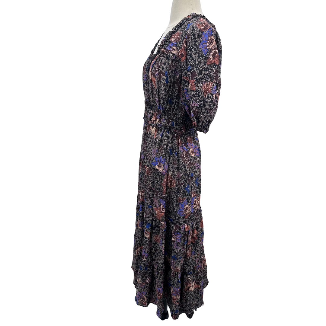 Ulla Johnson black/tan/multi Dress