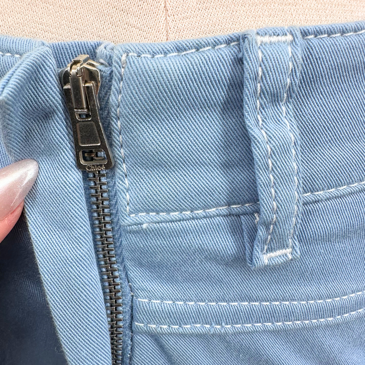 Chloe Light Blue Pants