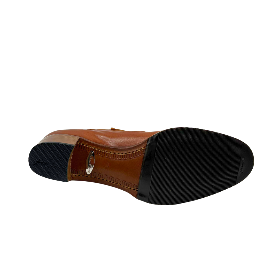 Sarah Flint Cognac Booties