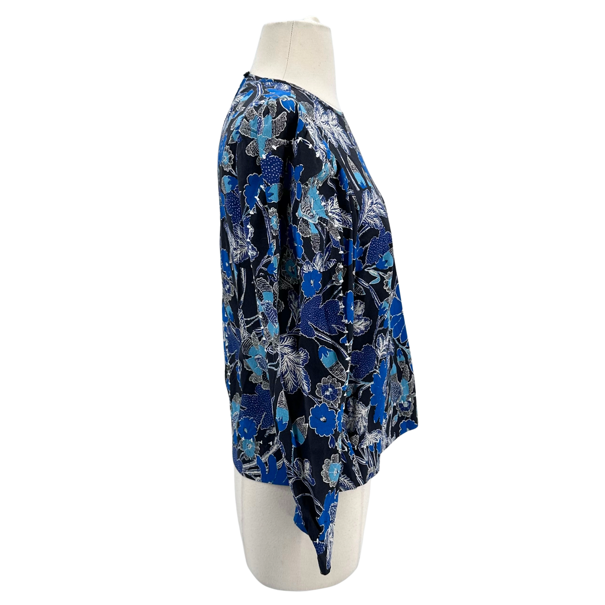 Ulla Johnson Size 0 Black/Blue Top