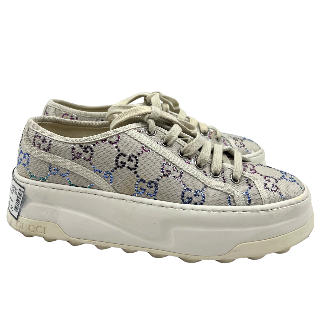 Gucci Sparkle "GG" "Tennis 1977 Sneakers