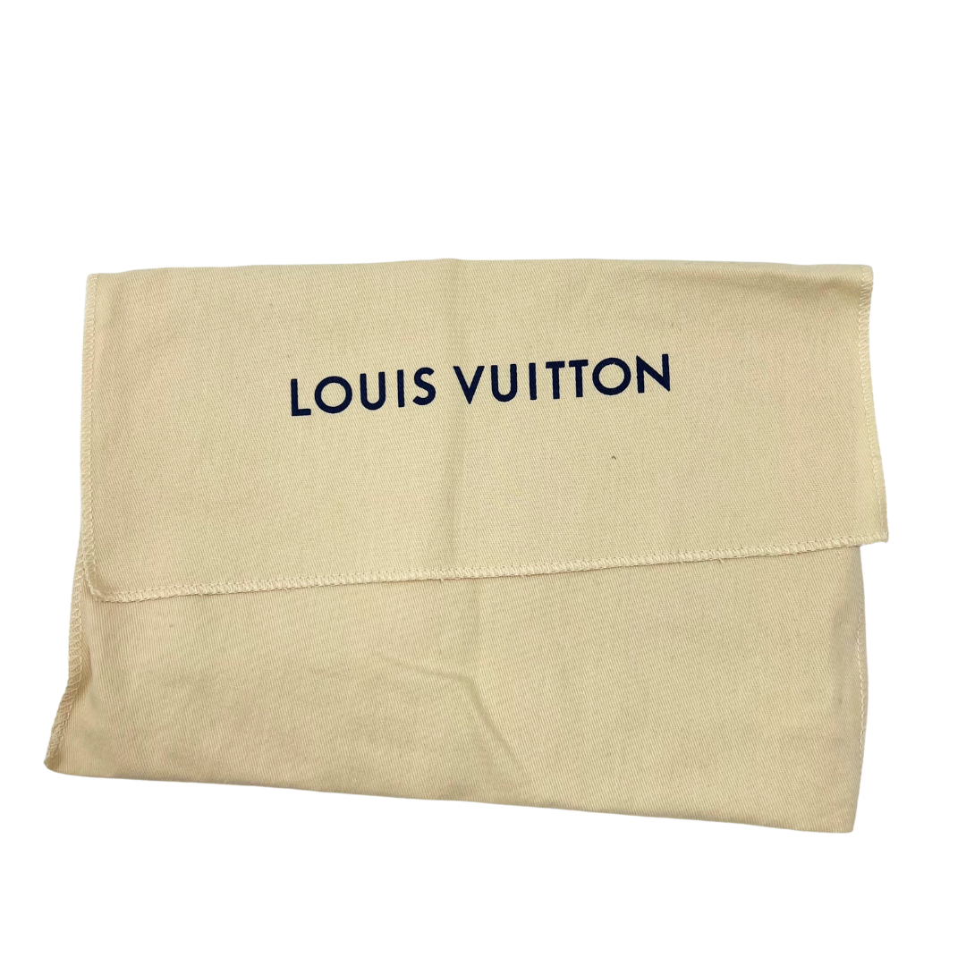 Louis Vuitton Monogram Denim Pochette Valley Blue